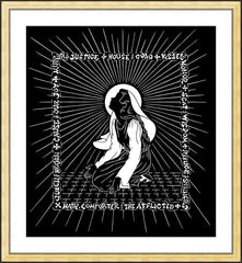 Wall Frame Gold - Chosen One by D. Paulos