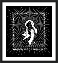 Wall Frame Black - Chosen One by D. Paulos