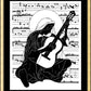 Wall Frame Gold, Matted - Magnificat - Guitar by Dan Paulos - Trinity Stores