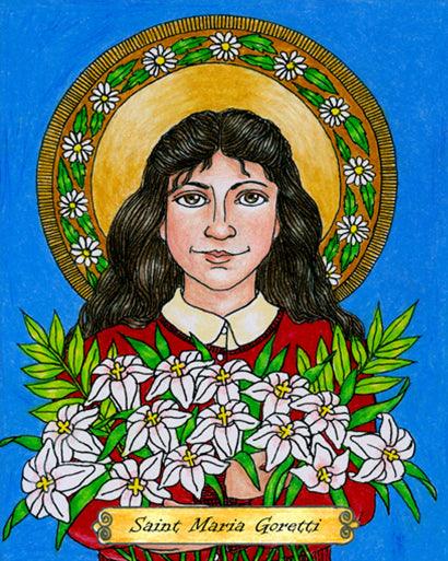 St. Maria Goretti - Giclee Print by Brenda Nippert - Trinity Stores