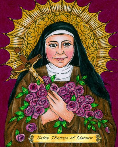 St. Thérèse of Lisieux - Giclee Print by Brenda Nippert - Trinity Stores
