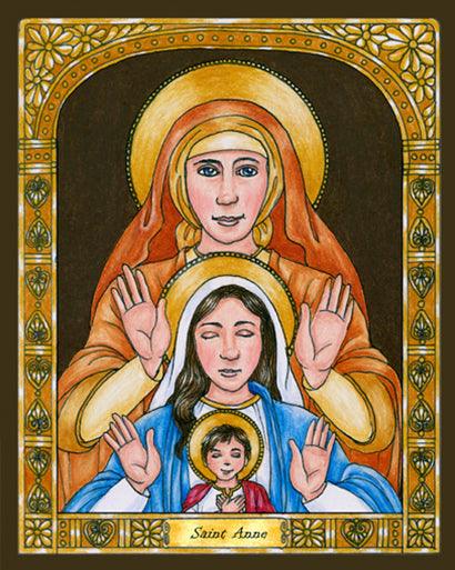 St. Anne - Giclee Print by Brenda Nippert - Trinity Stores