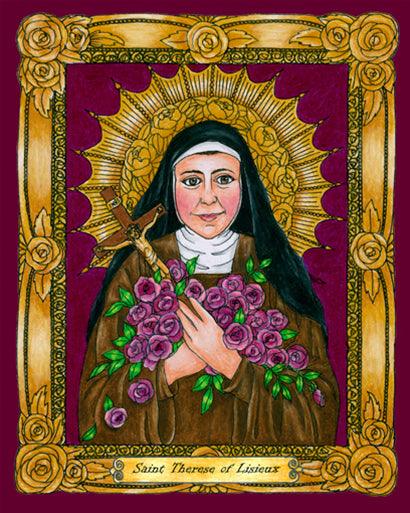 St. Thérèse of Lisieux - Giclee Print by Brenda Nippert - Trinity Stores