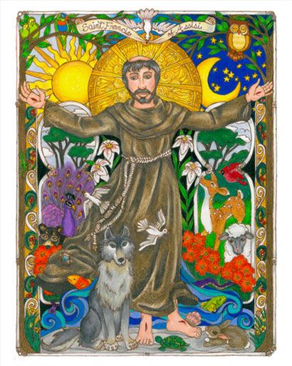 St. Francis of Assisi - Giclee Print by Brenda Nippert - Trinity Stores