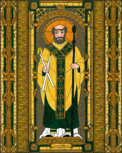 St. Blaise - Giclee Print by Brenda Nippert - Trinity Stores