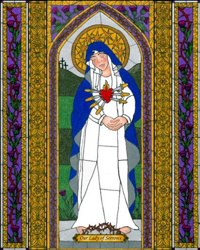 Our Lady of Sorrows - Giclee Print