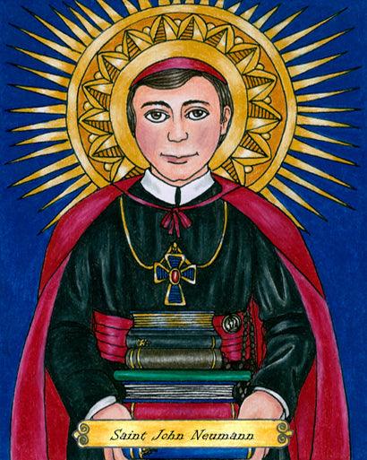 St. John Neumann - Giclee Print by Brenda Nippert - Trinity Stores