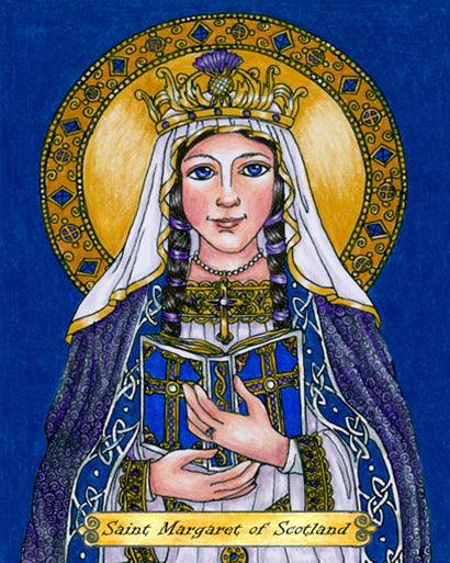 St. Margaret of Scotland - Giclee Print by Brenda Nippert - Trinity Stores