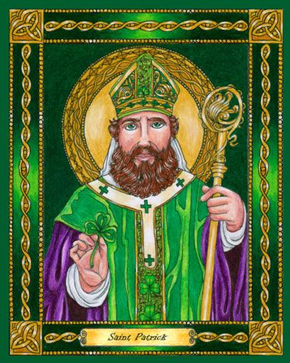 St. Patrick - Giclee Print by Brenda Nippert - Trinity Stores