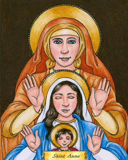 St. Anne - Giclee Print by Brenda Nippert - Trinity Stores