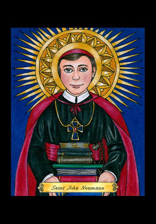 St. John Neumann - Holy Card by Brenda Nippert - Trinity Stores