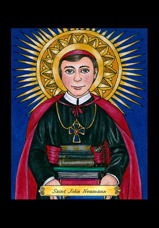 St. John Neumann - Holy Card by Brenda Nippert - Trinity Stores