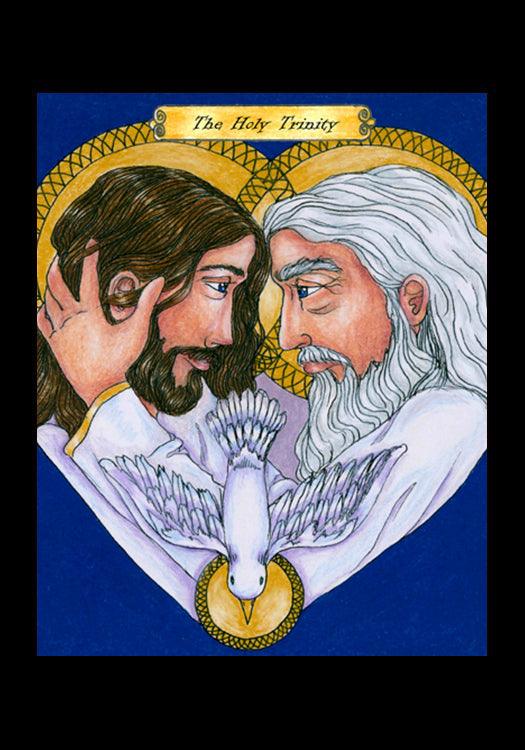 Holy Trinity - Holy Card by Brenda Nippert - Trinity Stores