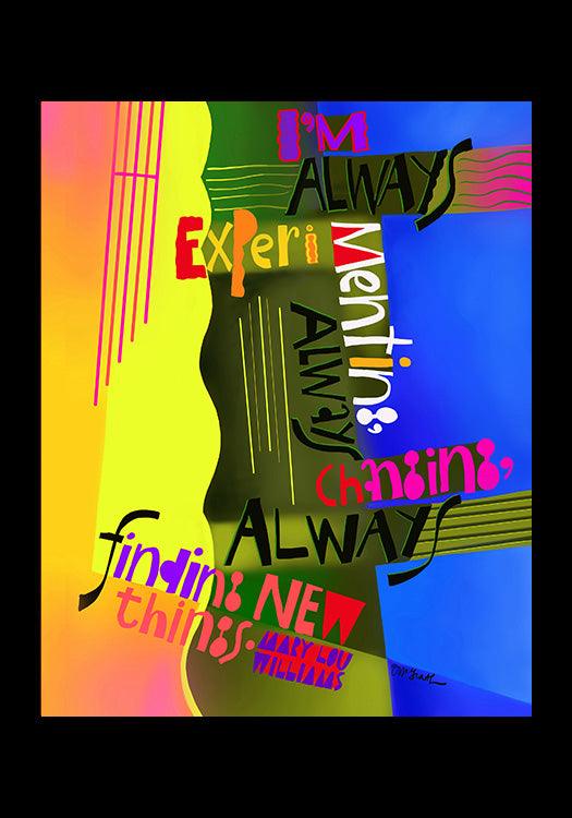 Always Experimenting - Holy Card by Br. Mickey McGrath, OSFS - Trinity Stores