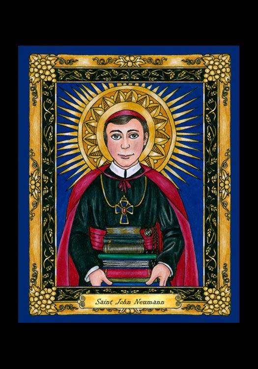 St. John Neumann - Holy Card by Brenda Nippert - Trinity Stores