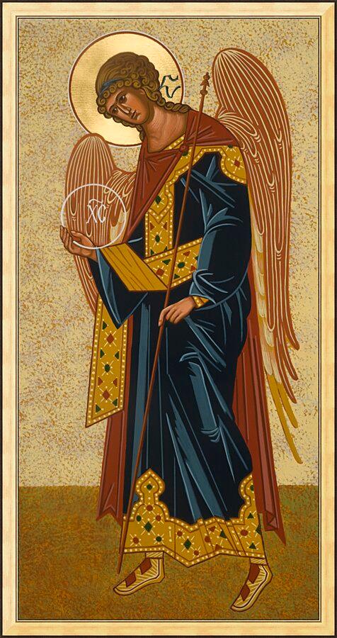 Wall Frame Gold - St. Gabriel Archangel by Joan Cole - Trinity Stores
