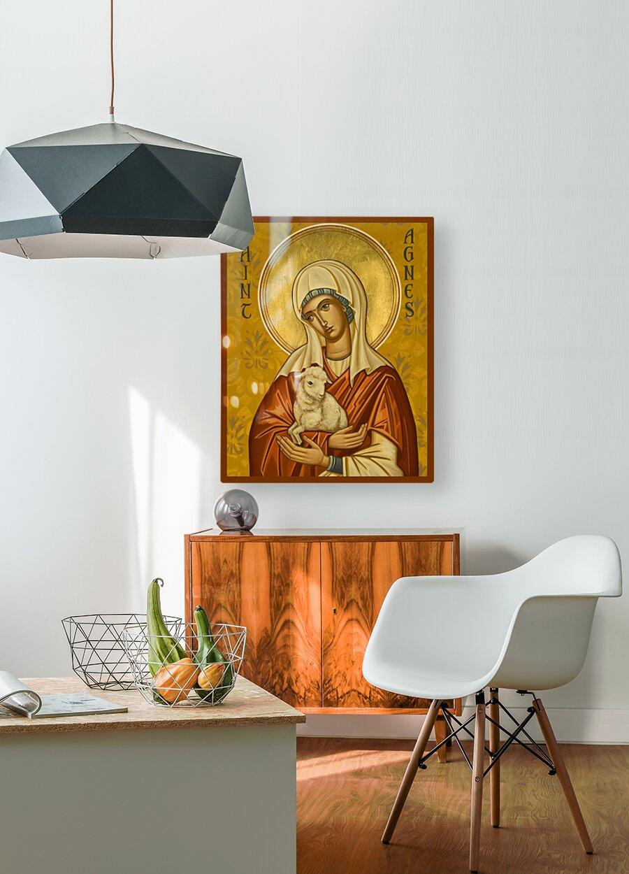 Metal Print - St. Agnes by Joan Cole - Trinity Stores