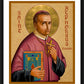 Wall Frame Black, Matted - St. Alphonsus Liguori by Joan Cole - Trinity Stores