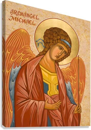 Canvas Print - St. Michael Archangel by Joan Cole - Trinity Stores