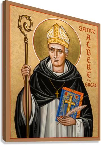 Canvas Print - St. Albert the Great by Joan Cole - Trinity Stores
