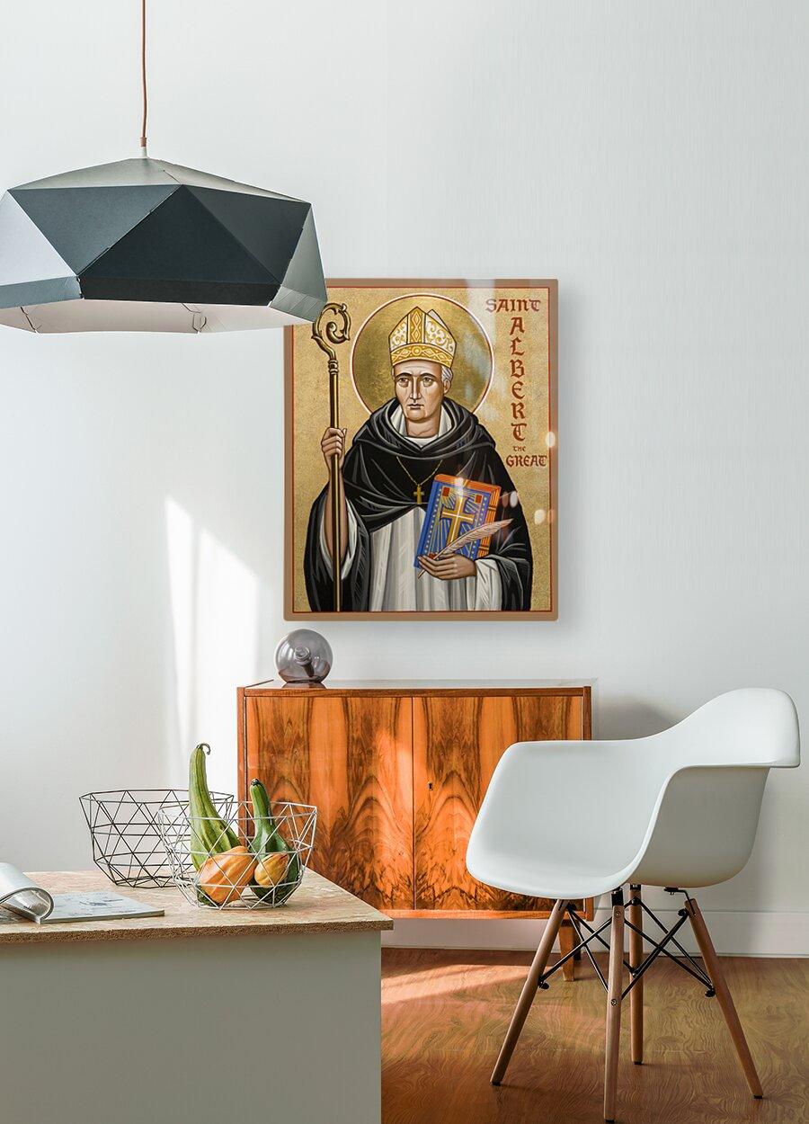 Metal Print - St. Albert the Great by Joan Cole - Trinity Stores