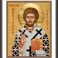 Wall Frame Espresso, Matted - St. Boniface of Germany by Joan Cole - Trinity Stores
