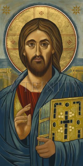 Metal Print - Christ Blessing by Joan Cole - Trinity Stores