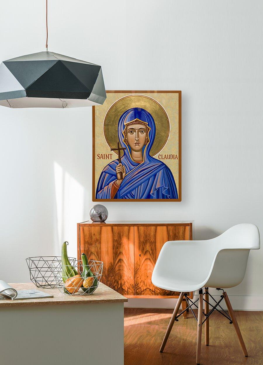 Metal Print - St. Claudia by Joan Cole - Trinity Stores