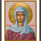 Wall Frame Espresso, Matted - St. Emma by Joan Cole - Trinity Stores