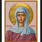 Wall Frame Black, Matted - St. Emma by Joan Cole - Trinity Stores