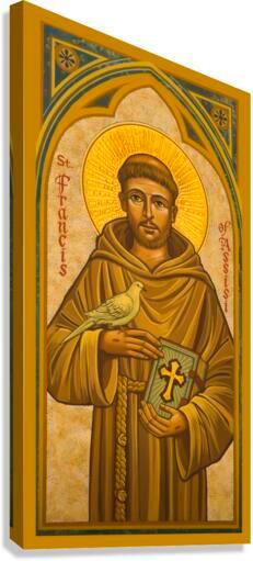 Canvas Print - St. Francis of Assisi by Joan Cole - Trinity Stores