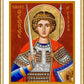 Wall Frame Gold, Matted - St. George of Lydda by Joan Cole - Trinity Stores