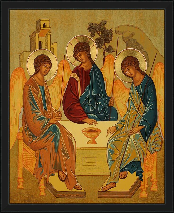 Wall Frame Black - Holy Trinity by Joan Cole - Trinity Stores