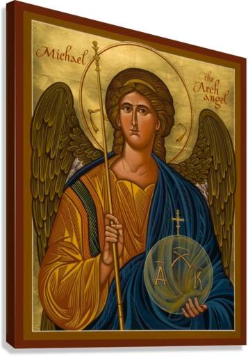 Canvas Print - St. Michael Archangel by Joan Cole - Trinity Stores