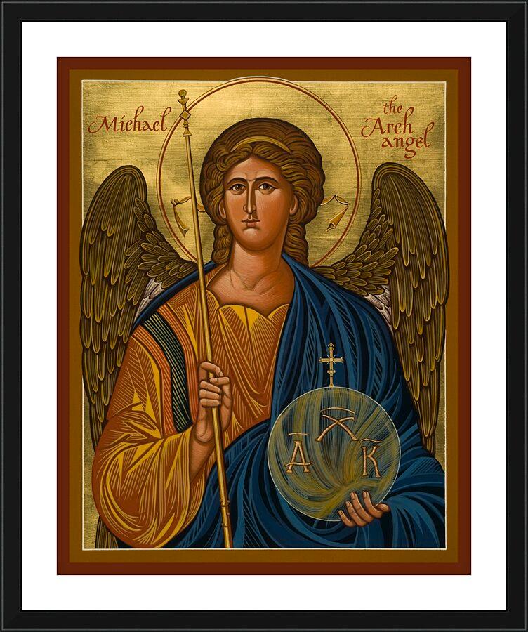 Wall Frame Black - St. Michael Archangel by J. Cole – trinitystores