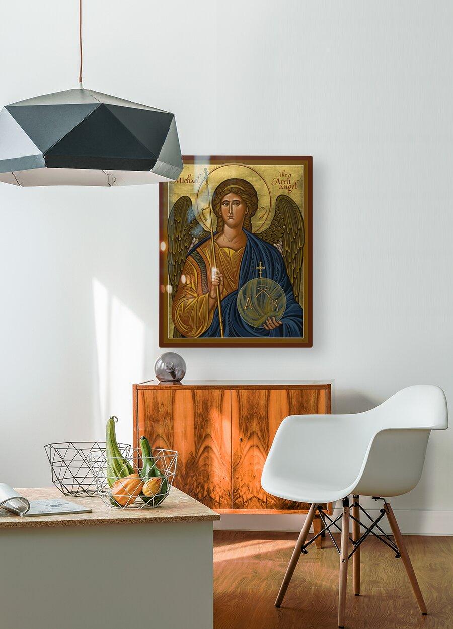 Metal Print - St. Michael Archangel by Joan Cole - Trinity Stores