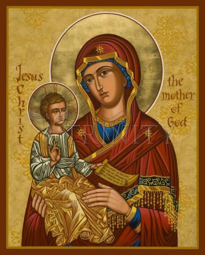Metal Print - Mary, Mother of God by Joan Cole - Trinity Stores