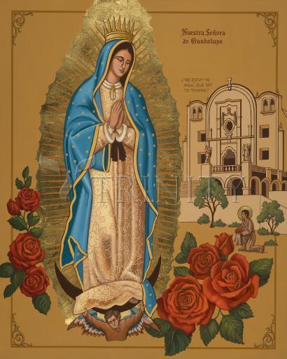 Acrylic Print - Our Lady of Guadalupe by Joan Cole - Trinity Stores