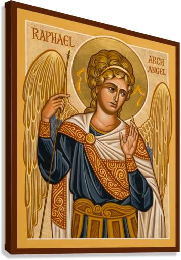 Canvas Print - St. Raphael Archangel by Joan Cole - Trinity Stores