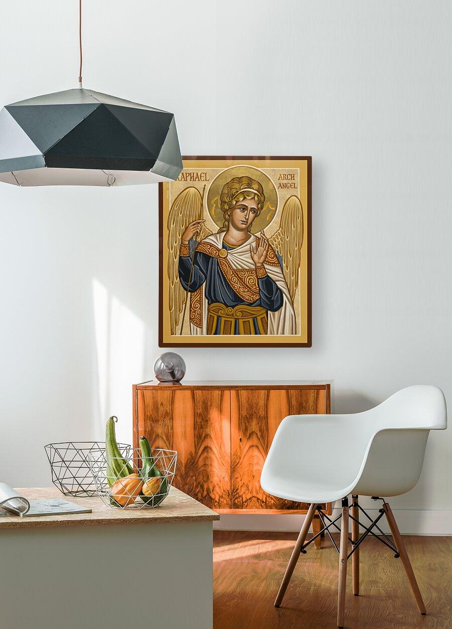 Metal Print - St. Raphael Archangel by Joan Cole - Trinity Stores