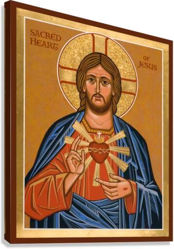 Canvas Print - Sacred Heart by Joan Cole - Trinity Stores