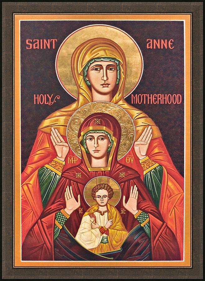 Wall Frame Espresso - St. Anne by Joan Cole - Trinity Stores