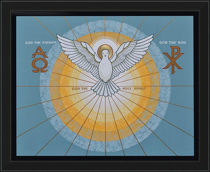 Wall Frame Black - Holy Spirit by Joan Cole - Trinity Stores