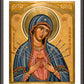 Wall Frame Espresso, Matted - Seven Sorrows by Joan Cole - Trinity Stores