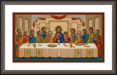 Wall Frame Espresso - Last Supper by J. Cole