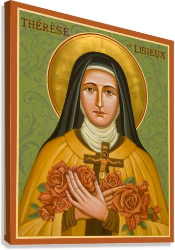 Canvas Print - St. Thérèse of Lisieux by Joan Cole - Trinity Stores
