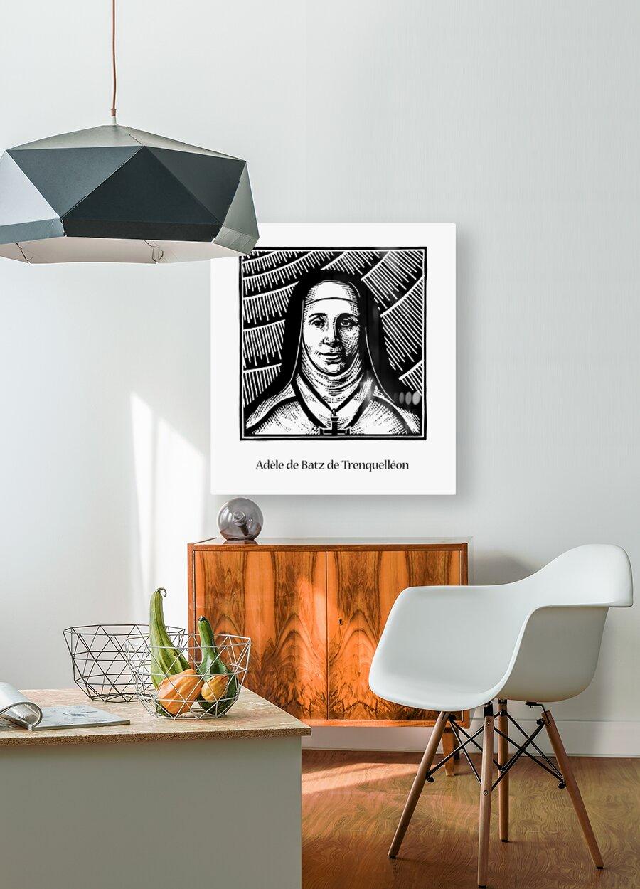 Metal Print - Bl. Adèle de Batz de Trenquelléon by Julie Lonneman - Trinity Stores