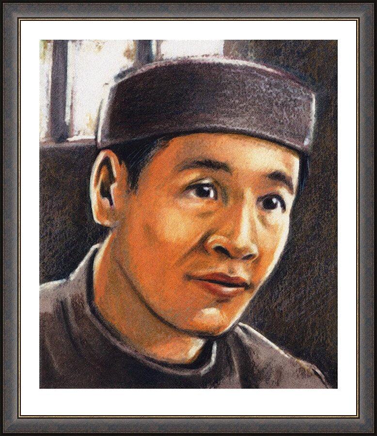 Wall Frame Espresso - St. Andrew Dung-Lac by Julie Lonneman - Trinity Stores