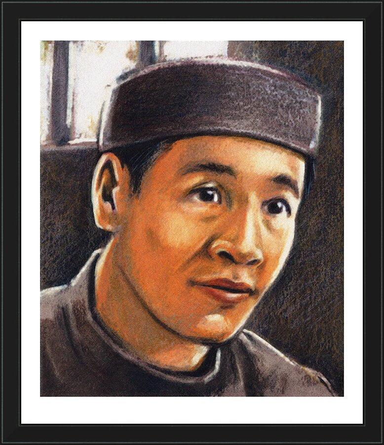 Wall Frame Black - St. Andrew Dung-Lac by Julie Lonneman - Trinity Stores