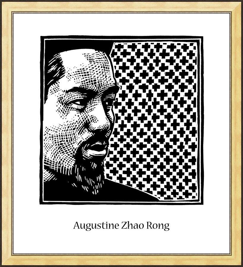 Wall Frame Gold - St. Augustine Zhao Rong and 119 Companions by Julie Lonneman - Trinity Stores